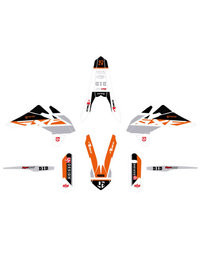 KIT STICKERS UP DESIGN Kit Déco UP ROUND KTM EXC / EXC-F (2016) Orange KIT STICKERS UP DESIGN Kit Déco UP ROUND KTM EXC / EXC-F (2016) Orange