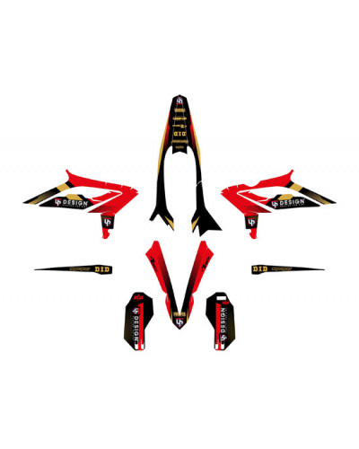 KIT STICKERS UP DESIGN Kit Déco UP SPIKE BETA RR (2023-2024) Noir-Rouge KIT STICKERS UP DESIGN Kit Déco UP SPIKE BETA RR (2023-2024) Noir-Rouge