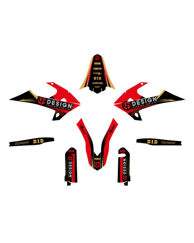 KIT STICKERS UP DESIGN Kit Déco UP SPIKE GASGAS EC (2018-2020) Noir-Rouge KIT STICKERS UP DESIGN Kit Déco UP SPIKE GASGAS EC (2018-2020) Noir-Rouge