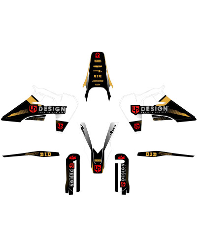 KIT STICKERS UP DESIGN Kit Déco UP SPIKE HUSQVARNA FC (2019-2022) Noir-Blanc KIT STICKERS UP DESIGN Kit Déco UP SPIKE HUSQVARNA FC (2019-2022) Noir-Blanc