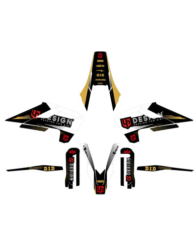 KIT STICKERS UP DESIGN Kit Déco UP SPIKE HUSQVARNA TC (2015-2016) Noir-Blanc KIT STICKERS UP DESIGN Kit Déco UP SPIKE HUSQVARNA TC (2015-2016) Noir-Blanc