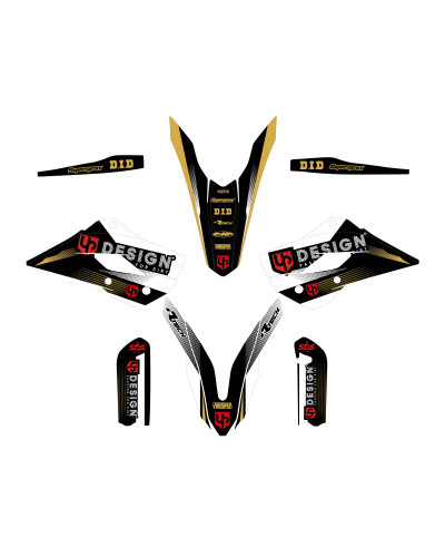 KIT STICKERS UP DESIGN Kit Déco UP SPIKE HUSQVARNA TC 85 (2015-2017) Noir-Blanc KIT STICKERS UP DESIGN Kit Déco UP SPIKE HUSQVARNA TC 85 (2015-2017) Noir-Blanc