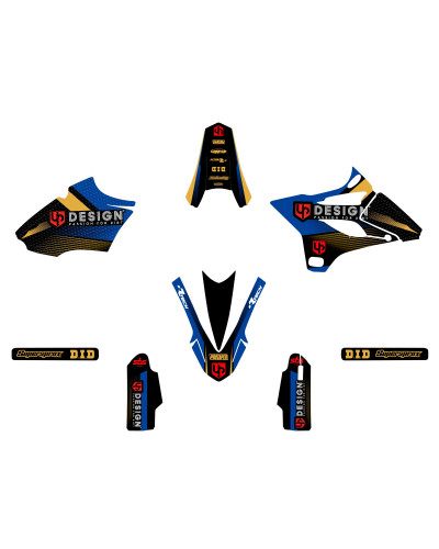 KIT STICKERS UP DESIGN Kit Déco UP SPIKE YAMAHA YZ 85 (2019-2021) Noir-Bleu KIT STICKERS UP DESIGN Kit Déco UP SPIKE YAMAHA YZ 85 (2019-2021) Noir-Bleu