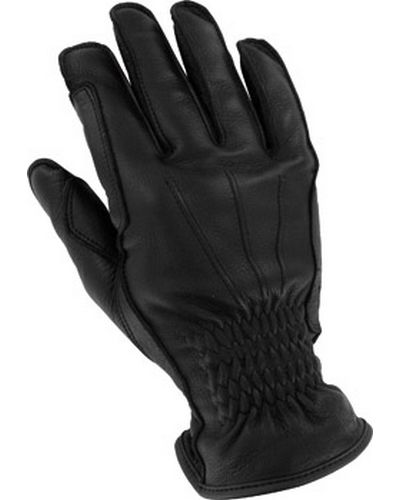 Gants Moto Été VAUGHAN MANX cuir CE NOIR