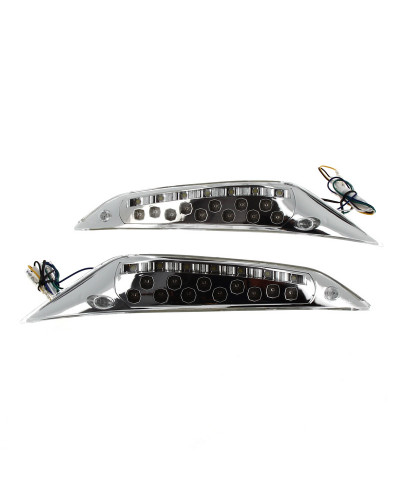 Clignotants Moto V PARTS Clignotant avant V PARTS Type origine LED chrome Piaggio Zip 50 Clignotants Moto V PARTS Clignotant avant V PARTS Type origine LED chrome Piaggio Zip 50