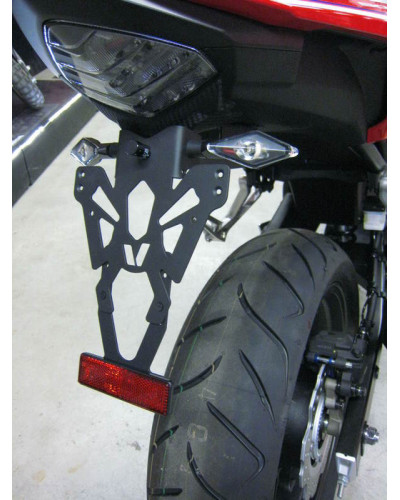 Support Plaque Immatriculation Moto V PARTS Support de plaque V PARTS noir Honda CB500X