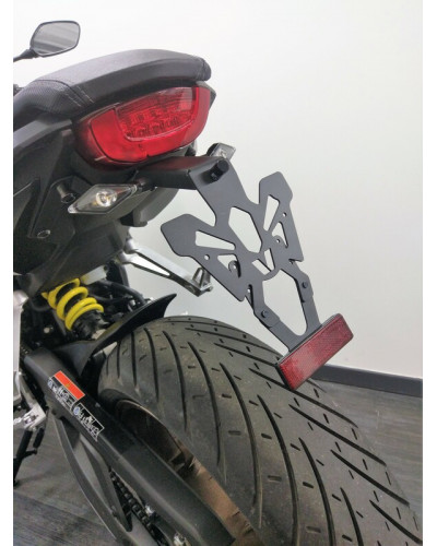 Support Plaque Immatriculation Moto V PARTS Support de plaque V PARTS noir Honda CB650R