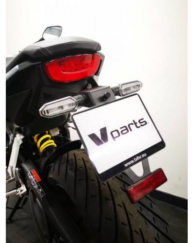 Support Plaque Immatriculation Moto V PARTS Support de plaque V PARTS noir - Honda CB650R
