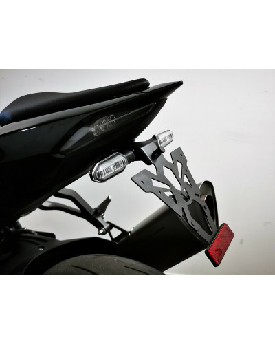 Support Plaque Immatriculation Moto V PARTS Support de plaque V PARTS noir Honda CBR-1000RR