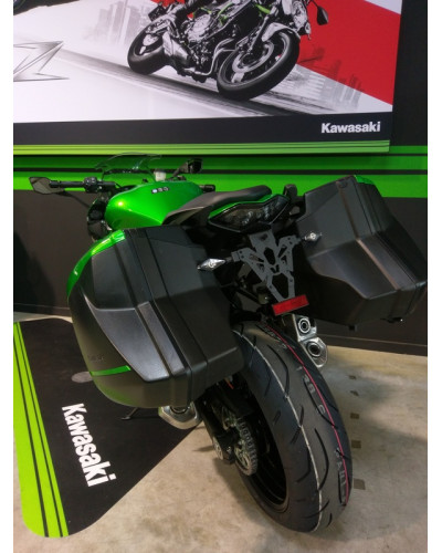 Support Plaque Immatriculation Moto V PARTS Support de plaque V PARTS noir Kawasaki Z1000