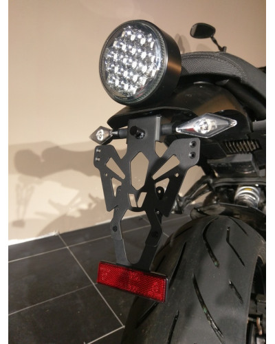 Support Plaque Immatriculation Moto V PARTS Support de plaque V PARTS noir Yamaha XSR 900
