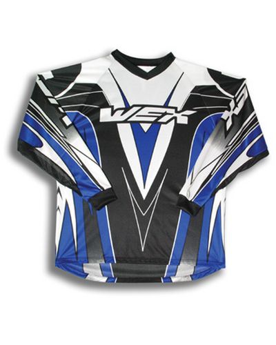 Maillot Moto Cross WEX Cross enfant STARLITE BLEU/N/BC