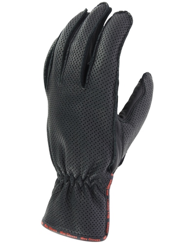 Gants Moto Été WEX cuir Matala perforé CE noir