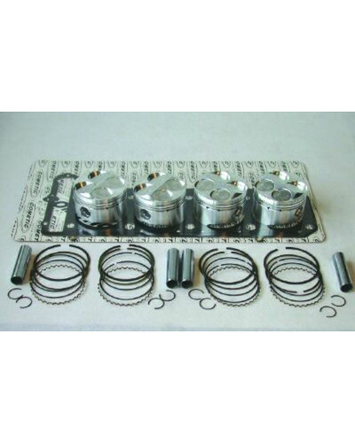 Piston Moto WISECO Kit piston WISECO Ø75.50mm Kawasaki ZX10 - K1040