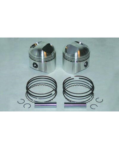 Piston Moto WISECO Kit piston WISECO Ø87.80mm Harley-Davidson Shovel 1200 - K1607