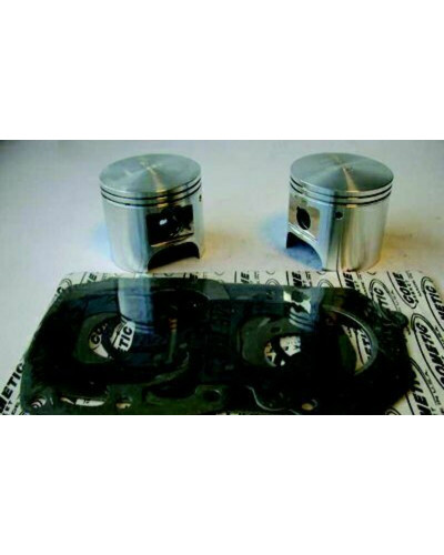 Piston Moto WISECO KIT PISTONS POUR JET KAWASAKI 550 75MM