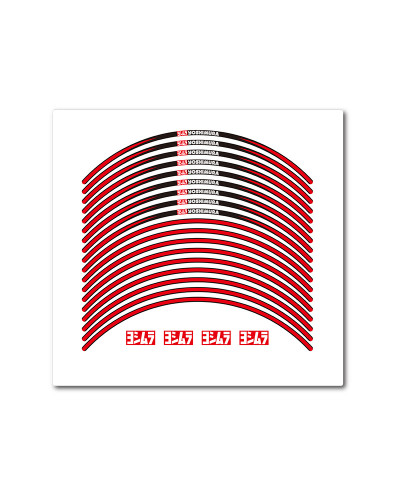 Stickers Déco Moto YOSHIMURA Liserés de jante YOSHIMURA Type-A