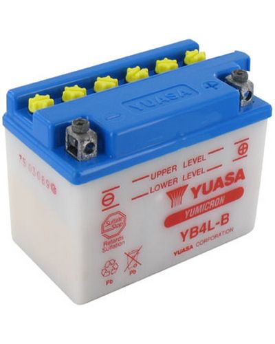 Batterie Moto YUASA Batterie YB4L-B Batterie Moto YUASA Batterie YB4L-B