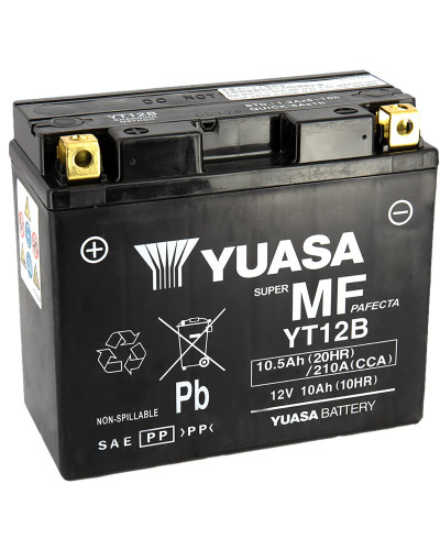 Batterie Moto YUASA Batterie YT12B