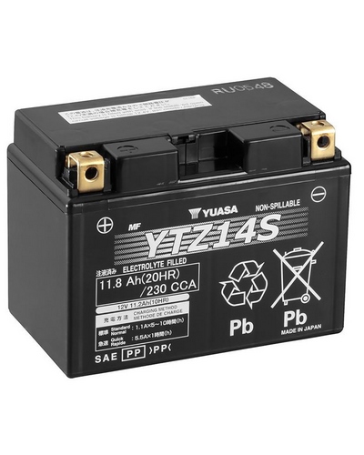 Batterie Moto YUASA Batterie YTZ14S