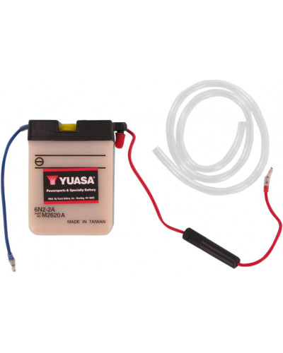 Batterie Moto YUASA BATTERY YUASA 6-VOLT DRY 6N2-2