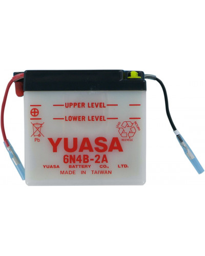 Batterie Moto YUASA BATTERY YUASA 6-VOLT DRY 6N4B-