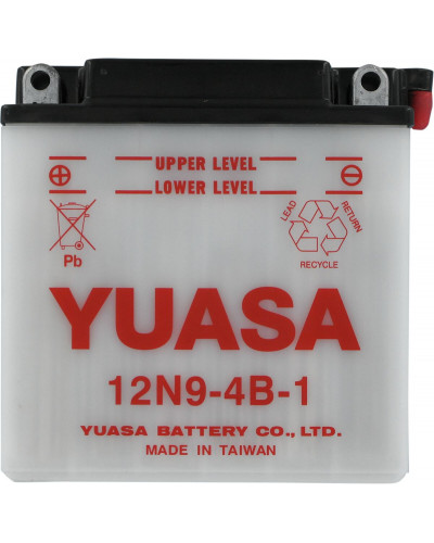 Batterie Moto YUASA BATTERY YUASA CV DRY 12N9-4B-1