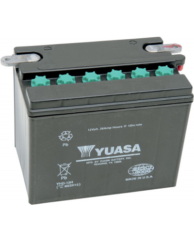 Batterie Moto YUASA BATTERY YUASA CV DRY YHD-12 Batterie Moto YUASA BATTERY YUASA CV DRY YHD-12