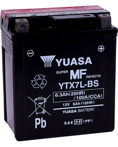 Batterie Moto YUASA BATTERY YUASA MF YTX7L-BS Batterie Moto YUASA BATTERY YUASA MF YTX7L-BS