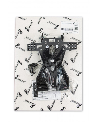 Support Plaque Immatriculation Moto ZIEGER LCS PLT HLD TYPE A RSV4 Support Plaque Immatriculation Moto ZIEGER LCS PLT HLD TYPE A RSV4
