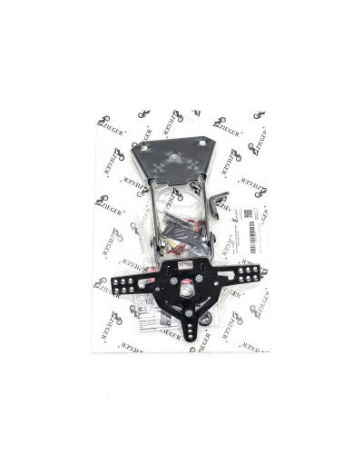 Support Plaque Immatriculation Moto ZIEGER LCS PLT HLD TYPE D CFMOTO 650N Support Plaque Immatriculation Moto ZIEGER LCS PLT HLD TYPE D CFMOTO 650N