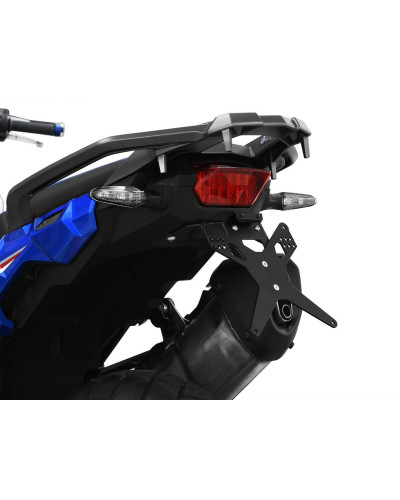 Support Plaque Immatriculation Moto ZIEGER LCS PLT HLD TYPE E CRF1000L Support Plaque Immatriculation Moto ZIEGER LCS PLT HLD TYPE E CRF1000L