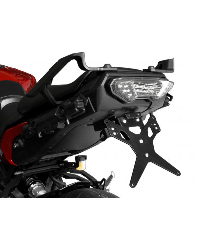 Support Plaque Immatriculation Moto ZIEGER LCS PLT HLD TYPE E MT-09 TRCR