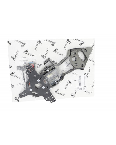 Support Plaque Immatriculation Moto ZIEGER LICENSE PLATE HOLDER PRO TYPE Support Plaque Immatriculation Moto ZIEGER LICENSE PLATE HOLDER PRO TYPE