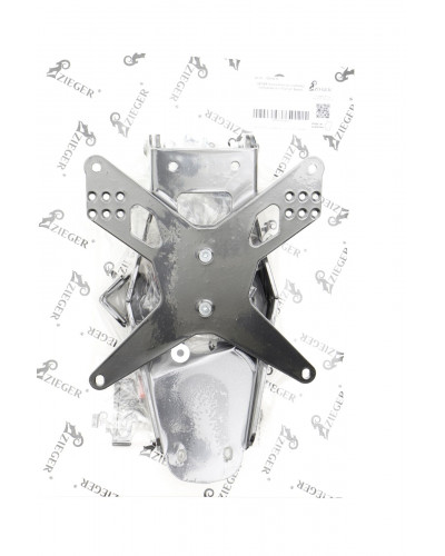 Support Plaque Immatriculation Moto ZIEGER LICENSE PLATE HOLDER X-LINE TY Support Plaque Immatriculation Moto ZIEGER LICENSE PLATE HOLDER X-LINE TY