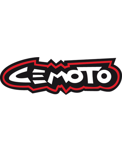 Plaque Course Moto CEMOTO PLAQUE NUMERO FRONTALE ROUGE FLUO