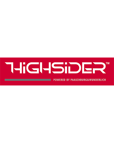 Support Plaque Immatriculation Moto LED HIGHSIDER Support de plaque HIGHSIDER Akron-RS (sans éclairage)